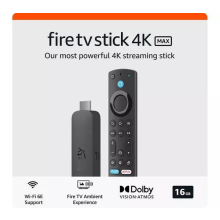 Fire TV Stick 4K Max Gen 2 with Wi-Fi 6 & Alexa