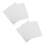 4er-pack -panel 20x20 cm malgrund für kunstmalerei weiß 1