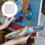 4er-pack -panel 20x20 cm malgrund für kunstmalerei weiß 6