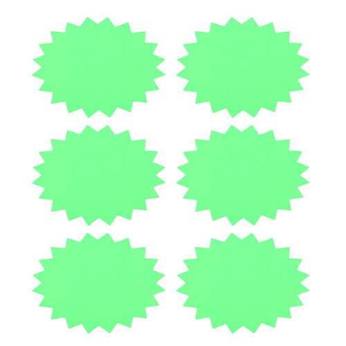 100 blatt fluoreszierende explosionsetiketten aus werbepapier 2
