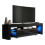Creative Furniture Aria 160cm TV Unit LED - Black Gloss Doors 3
