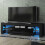 Creative Furniture Aria 160cm TV Unit LED - Black Gloss Doors 4