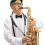1 bequemer saxophon-gurt schwarz 7
