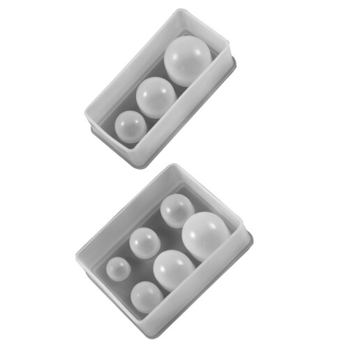 2Pcs Durable Silicone DIY Necklace Pendant Mold Creative Crystal Mold