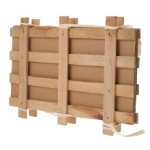 1 set houten clip voor plantenexemplaren met absorberend papier