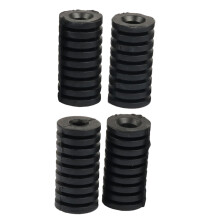 4Pcs Motorcycle Shifter Shoe Protector Black Rubber Gear Lever Covers