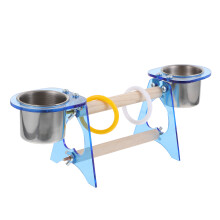 1Set Parrot Standing Bracket Durable Pet Cage Accessory