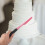Silicone Schraper Voor Cakecreme En Icing Translucent Rood 7