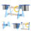 1Set Parrot Standing Bracket Durable Pet Cage Accessory 6