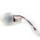 Plastic Mushroom Auto Light Sensor Outdoor Use White Waterproof 7