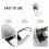 Plastic Mushroom Auto Light Sensor Outdoor Use White Waterproof 8