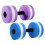 2 EVA aqua dumbbells, lichtgewicht drijvend voor 1