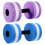2 EVA aqua dumbbells, lichtgewicht drijvend voor 10