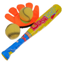 1 set kinderbaseballset voor oefenen hitterskills, willekeurig model