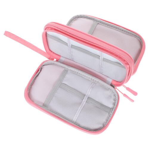 Multifunctionele Roze Organizer Voor Reis En Elektronica