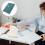 D'affaires Vert Design Simple Cuir Pratique À 4