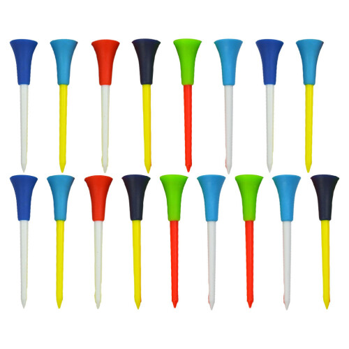 15St Slanke Plastic Golfs Tees Met Minder Clubweerstand 1