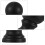 10Pcs Black ABS Lamp Shade Knobs for Desk and Floor Lamps 4