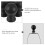 10Pcs Black ABS Lamp Shade Knobs for Desk and Floor Lamps 11