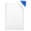 Small Travel Bottles Triangular Cap Blue 1set 3
