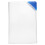 Small Travel Bottles Triangular Cap Blue 1set 6