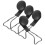 4Pcs Sturdy Heat-Resistant Pot Lid Knobs Compact Black Pan Accessories 1