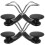 4Pcs Sturdy Heat-Resistant Pot Lid Knobs Compact Black Pan Accessories 9