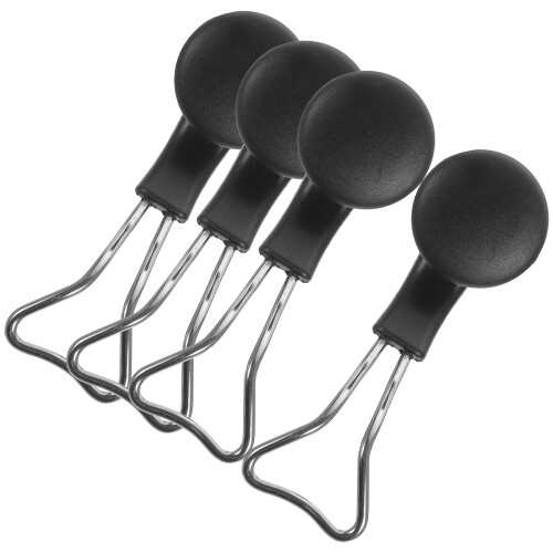 4Pcs Sturdy Heat-Resistant Pot Lid Knobs Compact Black Pan Accessories 2