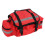 Versatile Large Capacity First Aid Bag in Red with Reflective Safety Stripes 1