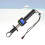 Draagbare Fish Lip Tackle Met Weegschaal RVS 4