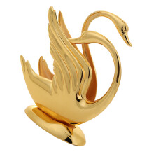 1St Stijlvolle Gouden Ijzeren Servethouder Zwanen Design Voor Thuis