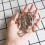 100Pcs Silver Metal Strap Buckles Roller Pins for Belts and Backpacks 6