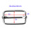 100Pcs Silver Metal Strap Buckles Roller Pins for Belts and Backpacks 2