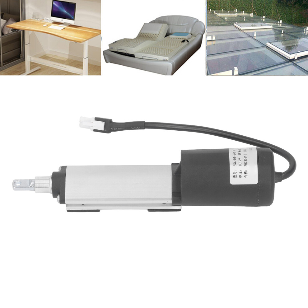 70Mm Stroke Linear Actuator 100N Thrust Dc 12V For Industrial Devices 9431353355485