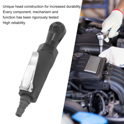 Ergonomic 1/4in Air Ratchet Wrench Pneumatic with Forward Reverse Control 2