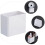 Shelf For Bathroom White Plastic 1pack 4.1x2.9x6.7in 2