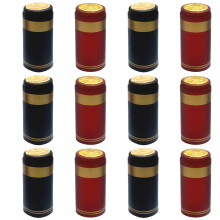 200 Stk PVC Schrumpfkappen Kunststoff Thermisch Sortierte Farben