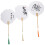 3St Lichtgewicht Handventilator DIY Verfbaar Party Fan 1