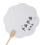 3St Lichtgewicht Handventilator DIY Verfbaar Party Fan 8