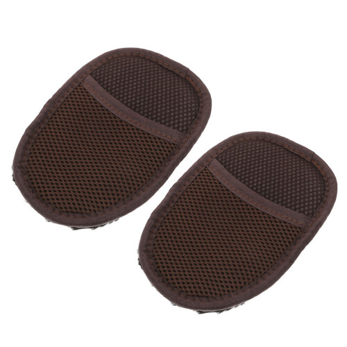 2 plüsch- schuhputzen für sneaker mit borsten