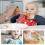 1 set babybesteck mit gabel, biegsam, . etui 9