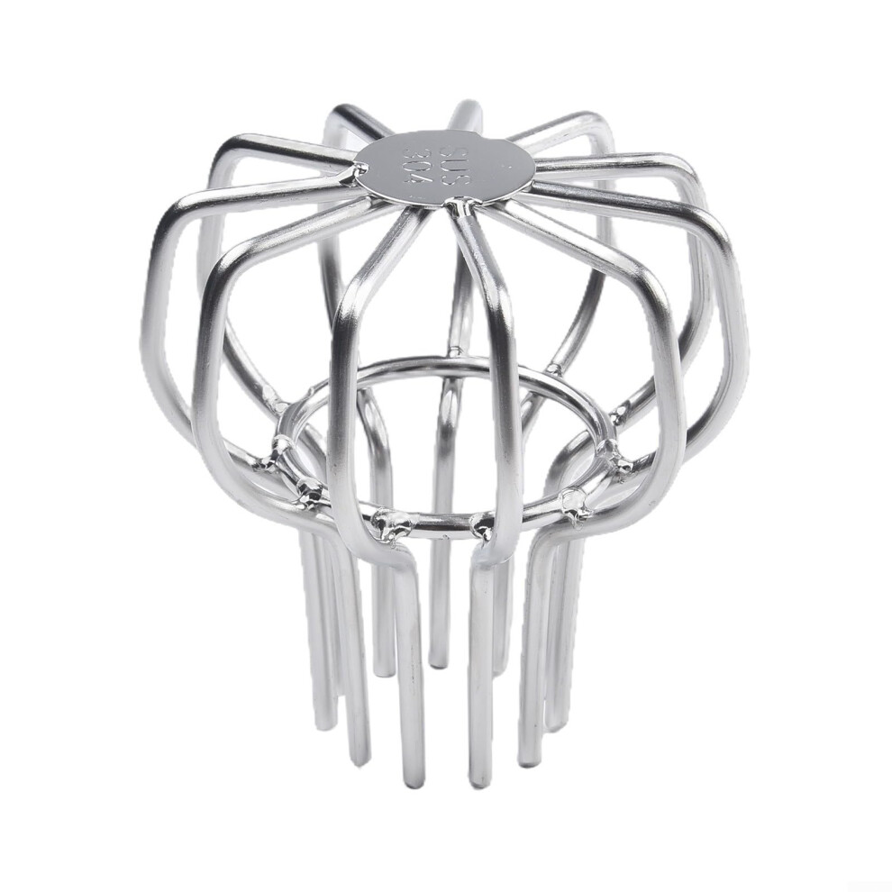 Roof Drain Net Leaf Catcher 304 Stainless Steel Construction 50Mm Diameter Compatible With Standard Roof Drains 9393856246298