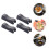 4Pcs Black Chopsticks Holder Cutlery Storage Rack 5