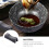 4Pcs Black Chopsticks Holder Cutlery Storage Rack 7