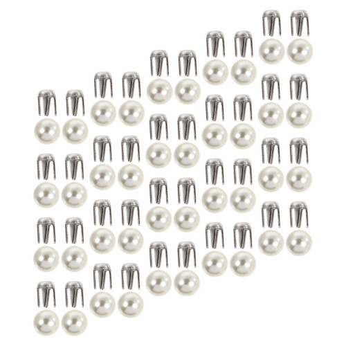 150Sets DIY Kleding Accessoires Met Imitatie Parel Rivetten