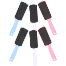 6St Dubbelzijdige Voetvijl Handheld Pedicure Tool Voor Zachte Huid