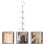 1X Handtas Draaibare Hanger ABS Wit, Ruimtebesparing 11