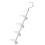 1X Handtas Draaibare Hanger ABS Wit, Ruimtebesparing 8