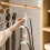 1X Handtas Draaibare Hanger ABS Wit, Ruimtebesparing 4