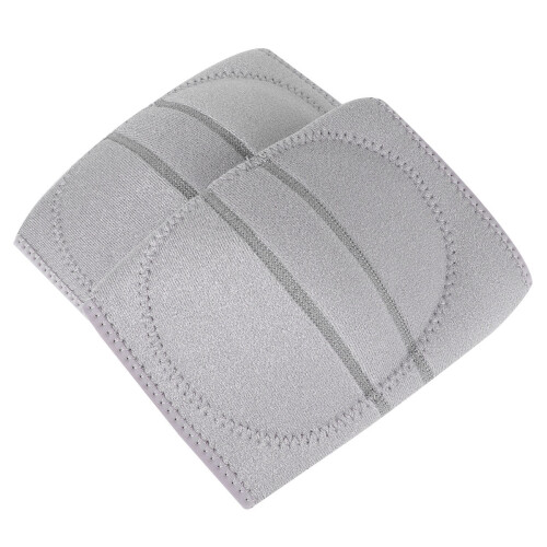 1 paar outdoor-kniepolster, eva- , elastisch, grau